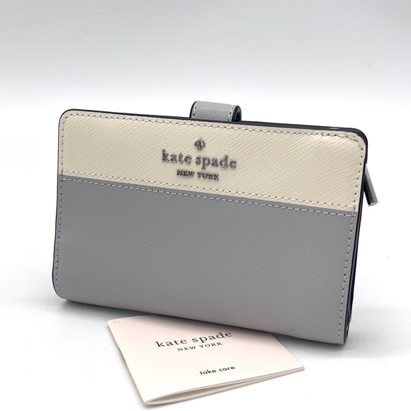 Kate Spade Madison Medium Compact Bifold Walllet - Picture 2 of 8